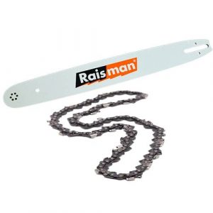 20" Raisman Guide Bar and Chain Combo for Dolmar, Husqvarna, 3/8", .050"