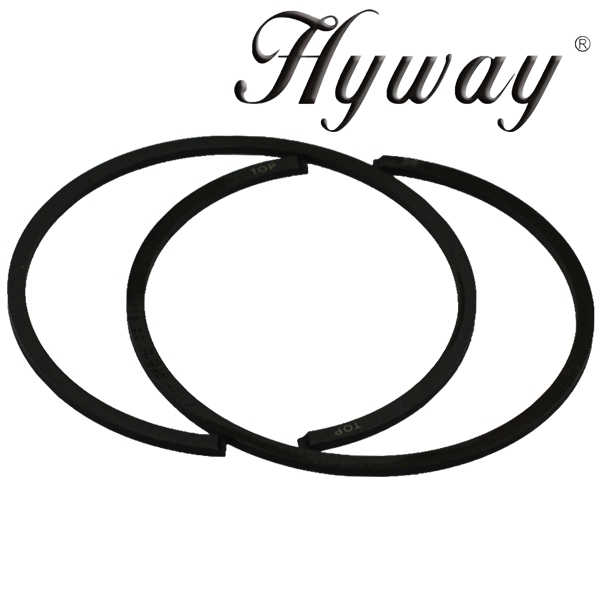 Hyway piston rings 46mm fits Stihl 028, 029, MS290, 034