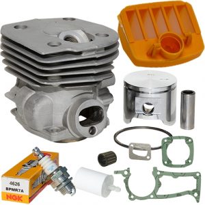 Hyway Husqvarna 350, 351, 353 Nikasil plated cylinder kit 45mm Rebuild Kit