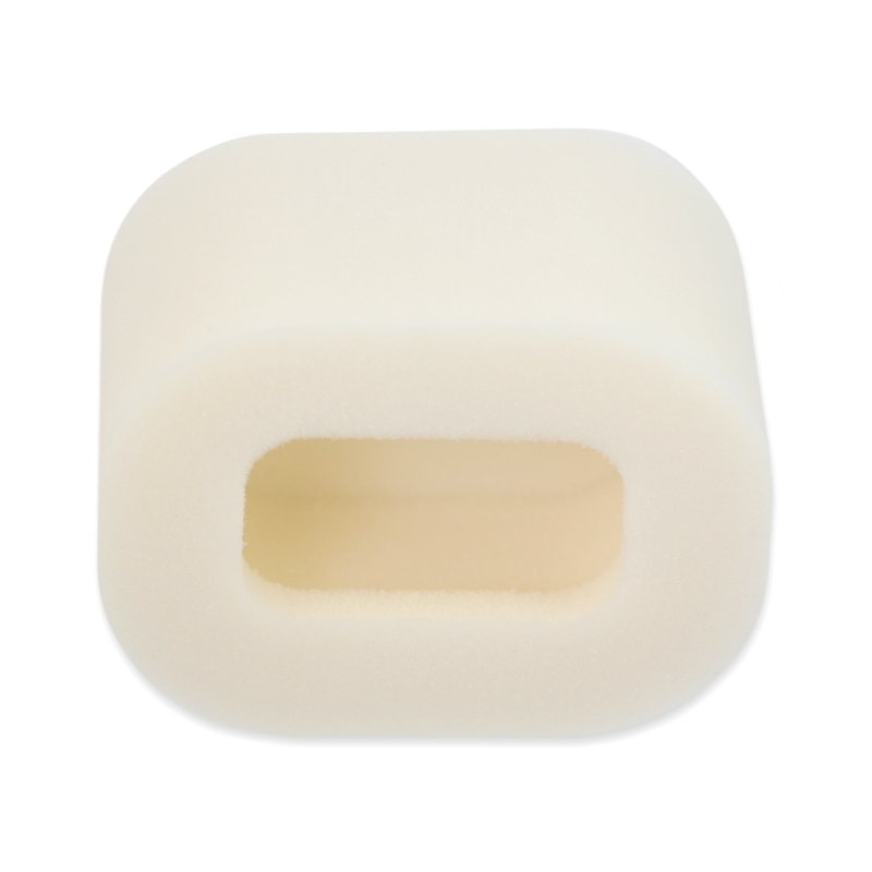 MaxFlow white 80 pore foam filter element