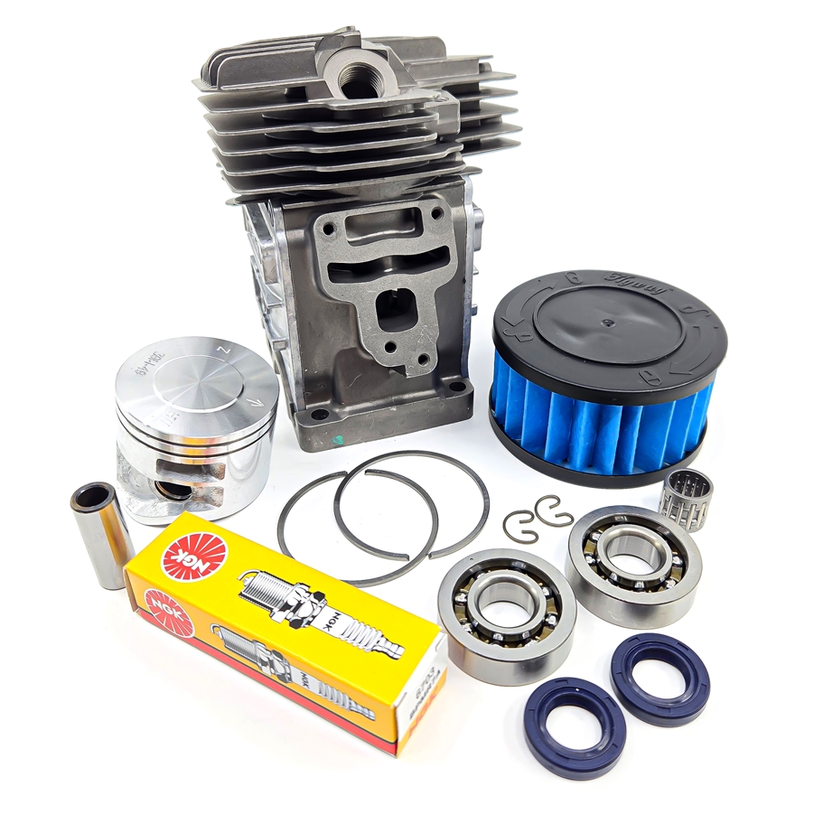 Hyway Premium Nikasil Cylinder (Pop-Up) + Rebuild Kit compatible with Stihl MS391