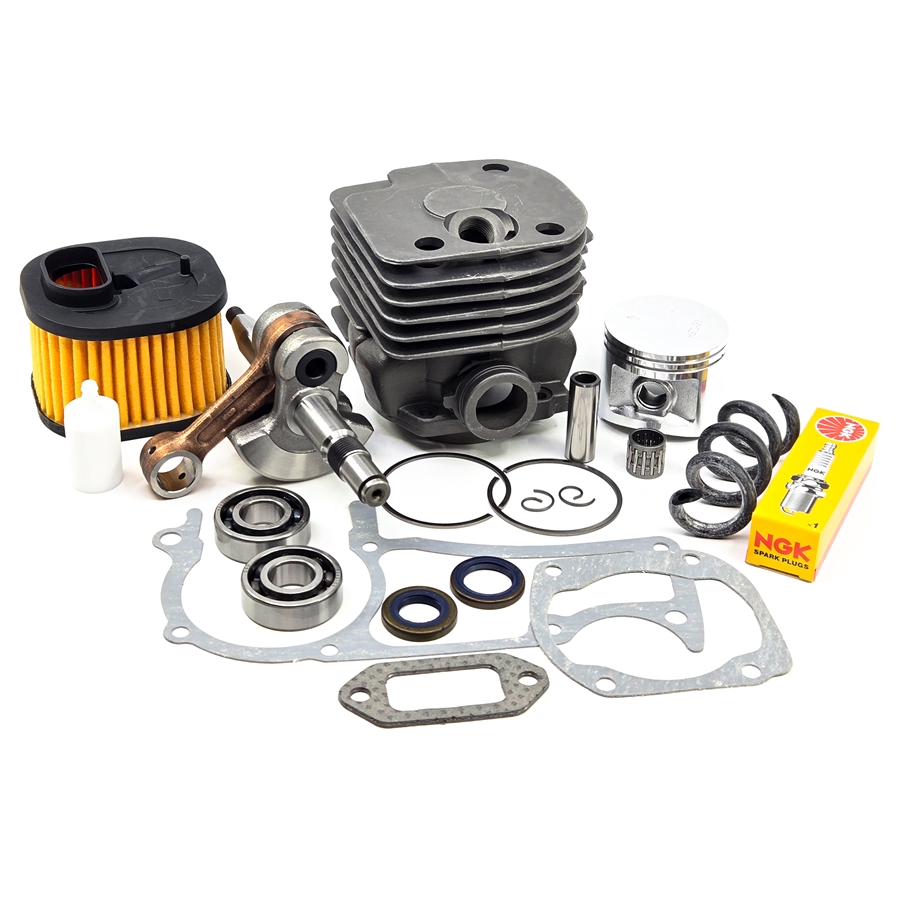 Hyway Titanikel Cylinder and Engine Rebuild kit compatible with Husqvarna 372 XP